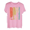 Dad hoch 3 Vater Papa mit 3 Kinder Künstler Maler Lackierer T-Shirt
