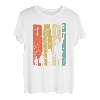 Dad hoch 3 Vater Papa mit 3 Kinder Künstler Maler Lackierer T-Shirt