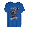 Bock Auf Metal Heavy Metaller Pommesgabel Festival Geschenk T-Shirt