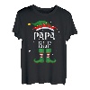 Papa Elf Tshirt Outfit Weihnachten Familie Elf Christmas T-Shirt