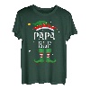 Papa Elf Tshirt Outfit Weihnachten Familie Elf Christmas T-Shirt