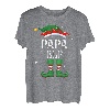 Papa Elf Tshirt Outfit Weihnachten Familie Elf Christmas T-Shirt