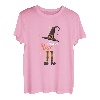 Damen Halloween Hexe Mama Mutter Hexen Kostüm T-Shirt
