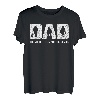 Herren Vater Sohn Partnerlook The Legend Wikinger Vikings Spruch T-Shirt