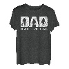 Herren Vater Sohn Partnerlook The Legend Wikinger Vikings Spruch T-Shirt