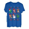 Dabbing Santa Elf Friends Weihnachten Jungen Mädchen Herren Xmas Dab T-Shirt