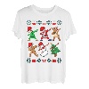 Dabbing Santa Elf Friends Weihnachten Jungen Mädchen Herren Xmas Dab T-Shirt