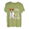 Herren Coolest Jack Russel Dad Jack Russell Terrier Vater Hund T-Shirt