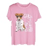 Herren Coolest Jack Russel Dad Jack Russell Terrier Vater Hund T-Shirt