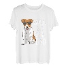 Herren Coolest Jack Russel Dad Jack Russell Terrier Vater Hund T-Shirt
