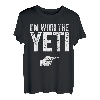 I'm With The Yeti T-Shirt passendes Yeti Kostüm T-Shirt