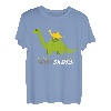 Herren Daddysaurus Shirt Vater Dinosaurier T-Shirt