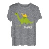Herren Daddysaurus Shirt Vater Dinosaurier T-Shirt