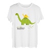 Herren Daddysaurus Shirt Vater Dinosaurier T-Shirt
