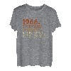Herren Geburtstagsgeschenk Vintage T-Shirt 1966 Year Man Myth Legend T-Shirt