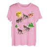 Deerhound Rentier Weihnachten Santa reiten Hunde Geschenk T-Shirt
