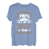 Vatertagsgeschenk Sprüche Vater Sohn Tochter Opa Männertag T-Shirt