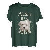 Herren Beste Maltese Papa Aller Malteser Hund Geschenk Vintage T-Shirt