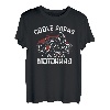 Herren Coole Papas Fahren Motorrad Motorradfahrer Biker Vatertag T-Shirt