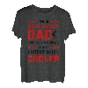Herren Ich bin ein Feldhockey-Vater wie ein normaler Vater, außer viel cooler T-Shirt