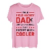 Herren Ich bin ein Feldhockey-Vater wie ein normaler Vater, außer viel cooler T-Shirt