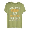 August 1975 Lustige Geschenke Zum 47 Geburtstag Mann Frau T-Shirt