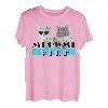 Kätzchen meowmi Schraubstock 80s Miami Funny T shirt - Katzenliebhaber Geschenk