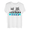 Kätzchen meowmi Schraubstock 80s Miami Funny T shirt - Katzenliebhaber Geschenk