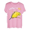 Herren Wellensittich Papa Sittich Vater Vogelbesitzer lustig T-Shirt