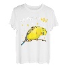 Herren Wellensittich Papa Sittich Vater Vogelbesitzer lustig T-Shirt