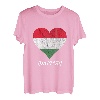 Ungarn Ungare Herz Ungarische Wurzeln Touristen Souvenir T-Shirt