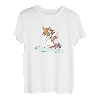 Lustiges buntes Einhorn-Regenbogen, Snowboard-Geschenk. T-Shirt