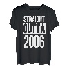 Straight Outta 2006 Geschenk 14. Geburtstag cooles Hip Hop T-Shirt