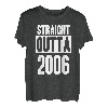 Straight Outta 2006 Geschenk 14. Geburtstag cooles Hip Hop T-Shirt