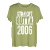 Straight Outta 2006 Geschenk 14. Geburtstag cooles Hip Hop T-Shirt