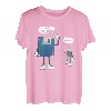 Diskette Und USB Vater Und Sohn Nerd Geek Computer T-Shirt