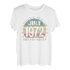 Juli 1972 Lustige Geschenke 50. Geburtstag Männer Frauen T-Shirt