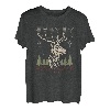 Ugly Christmas Jagd Jäger Weihnachtsmann Neujahr Hirsch Jagd T-Shirt