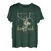 Ugly Christmas Jagd Jäger Weihnachtsmann Neujahr Hirsch Jagd T-Shirt