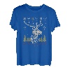 Ugly Christmas Jagd Jäger Weihnachtsmann Neujahr Hirsch Jagd T-Shirt