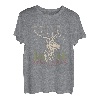 Ugly Christmas Jagd Jäger Weihnachtsmann Neujahr Hirsch Jagd T-Shirt