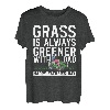 Gras ist immer grüner mit Papa Alles Gute zum Vatertag T-Shirt