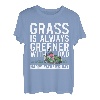 Gras ist immer grüner mit Papa Alles Gute zum Vatertag T-Shirt