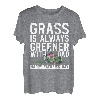 Gras ist immer grüner mit Papa Alles Gute zum Vatertag T-Shirt