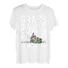 Gras ist immer grüner mit Papa Alles Gute zum Vatertag T-Shirt