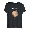 Lustige Todesanzeige von Pluto (Astronomie) T-Shirt