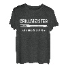 Herren Grillmeister Grillen Männer Echte Kerle Papa Vater Geschenk T-Shirt