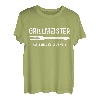 Herren Grillmeister Grillen Männer Echte Kerle Papa Vater Geschenk T-Shirt