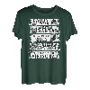 Herren Nordische Mythologie Wikinger Spruch - Best Viking Daddy (auf der Rückseite) T-Shirt