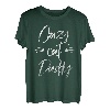 Herren Crazy Cat Daddy Vatertag Best Cat Dad Ever Christmas Men T-Shirt